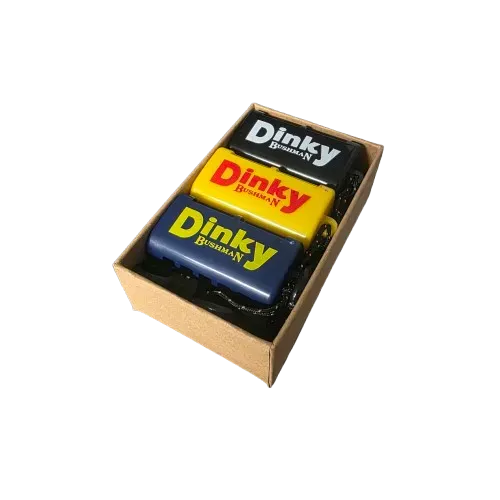 Bushman Dinky mini mondharmonica 3-pack G A C