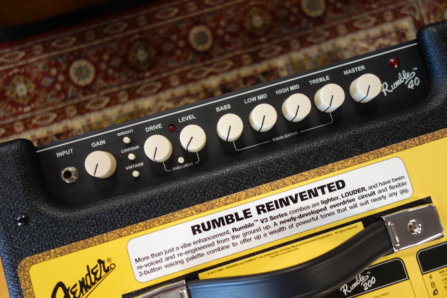 Fender Rumble 40 basversterker 40 watt combo