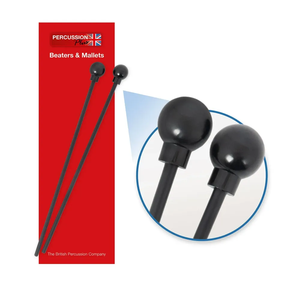Percussion Plus PP068 kloppers rubber medium-hard 2 stuks