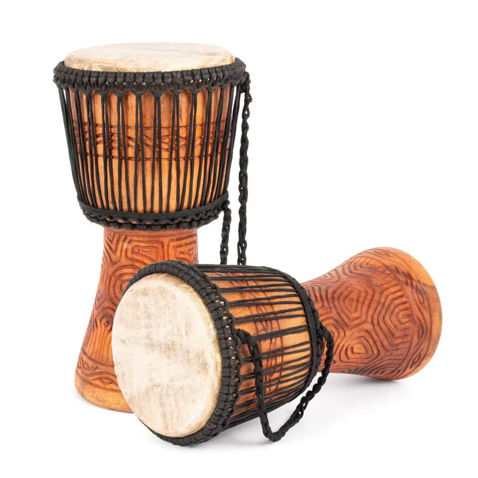 Percussion Plus Honestly Made Ghana djembe 9 inch ceder