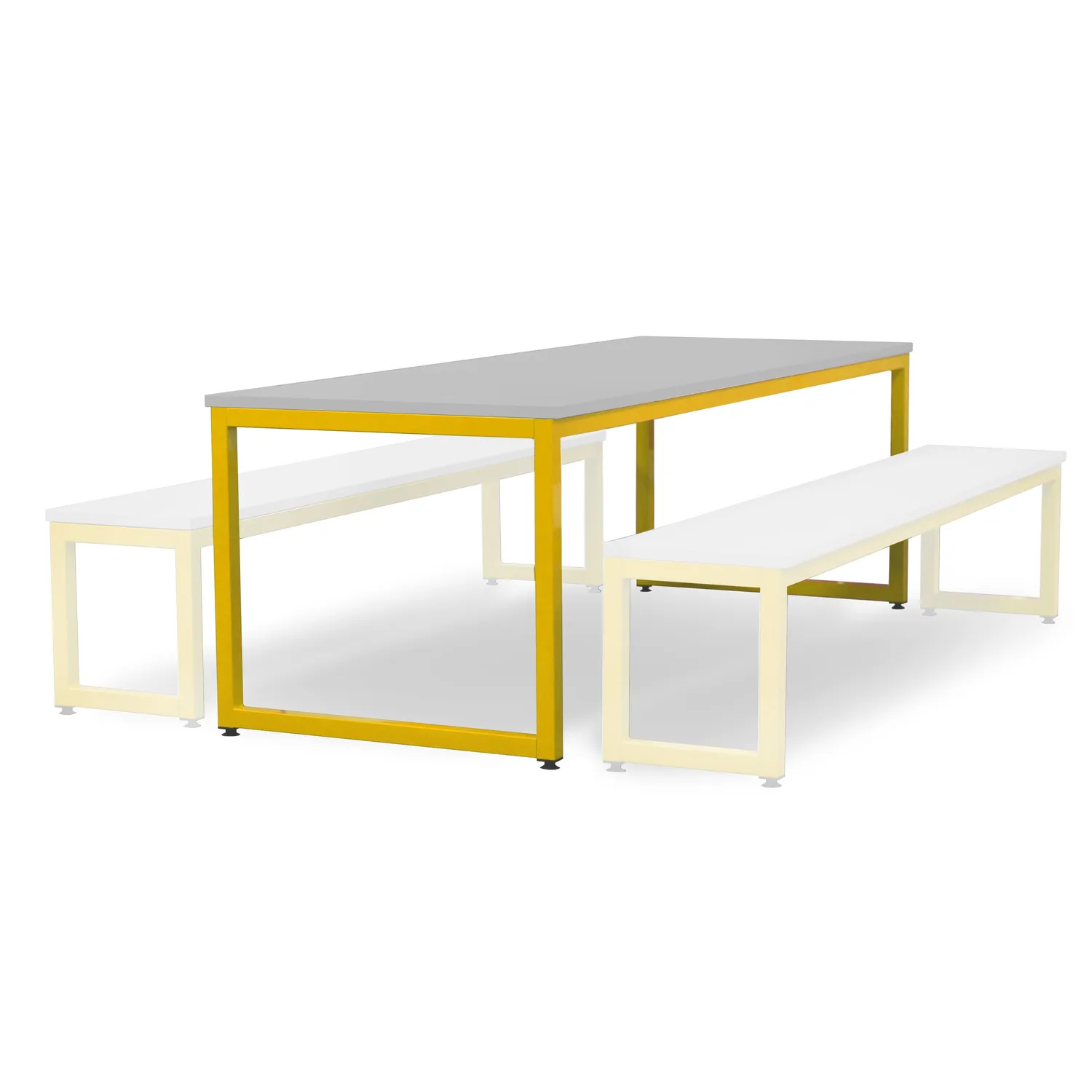 Monarch Eettafel Donkergrijs School 25 mm