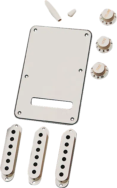 Fender Stratocaster accessoirekit parchment