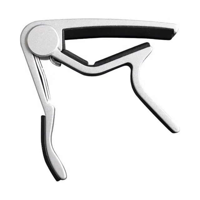 CLX Klassiek Flat capo zilver nylon snaren