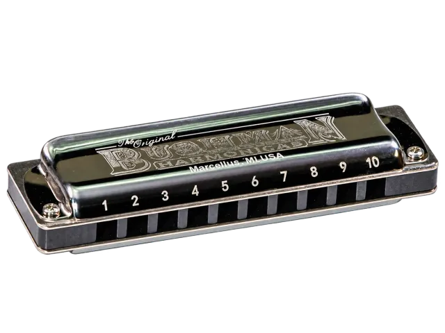 Bushman Delta Frost Country Tuned mondharmonica country stemming