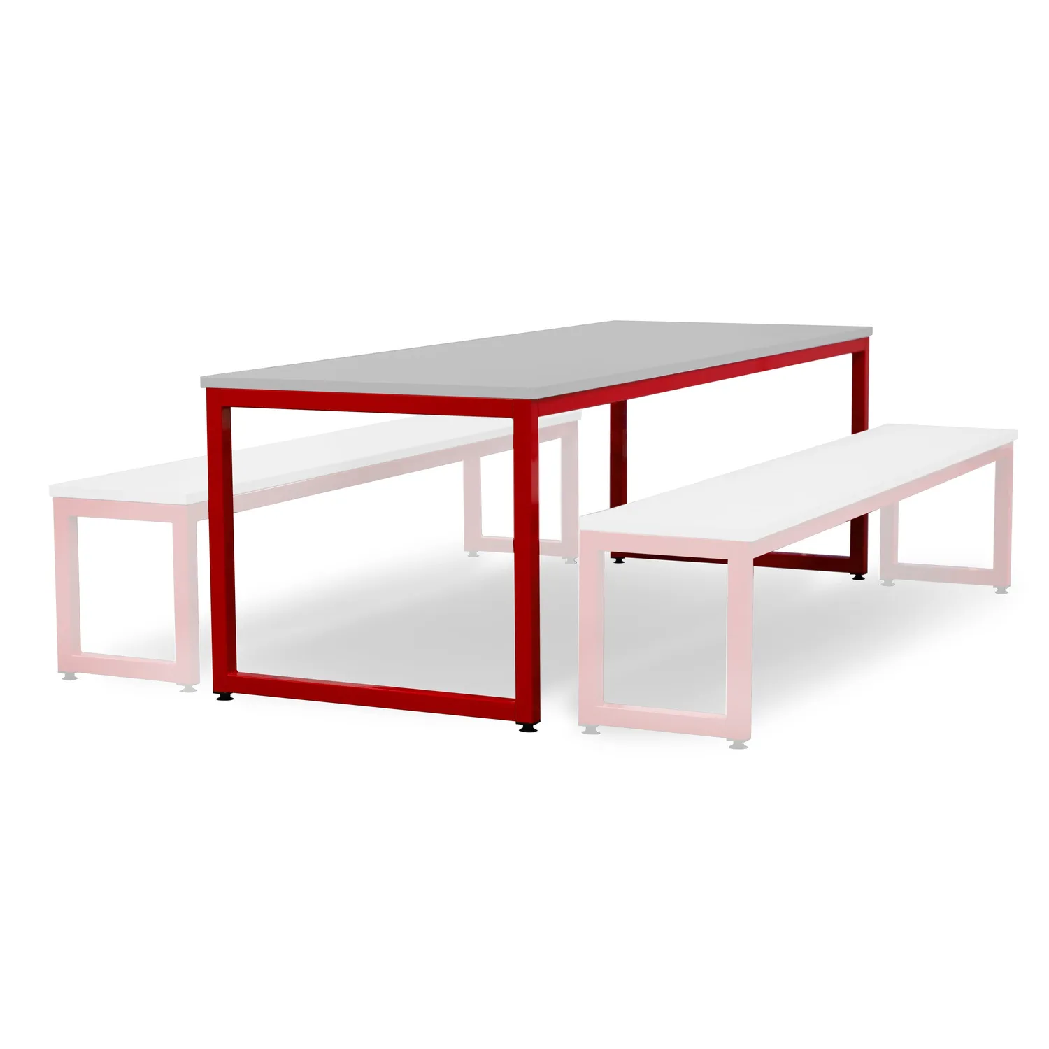 Monarch Eettafel Donkergrijs School 25 mm