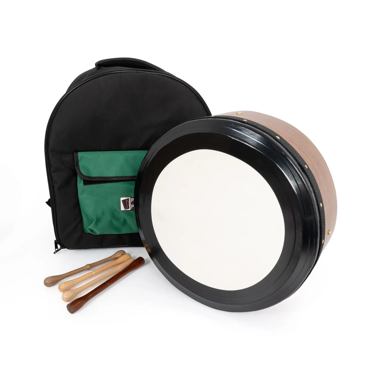 Percussion Plus bodhran palissander 16 inch met tas