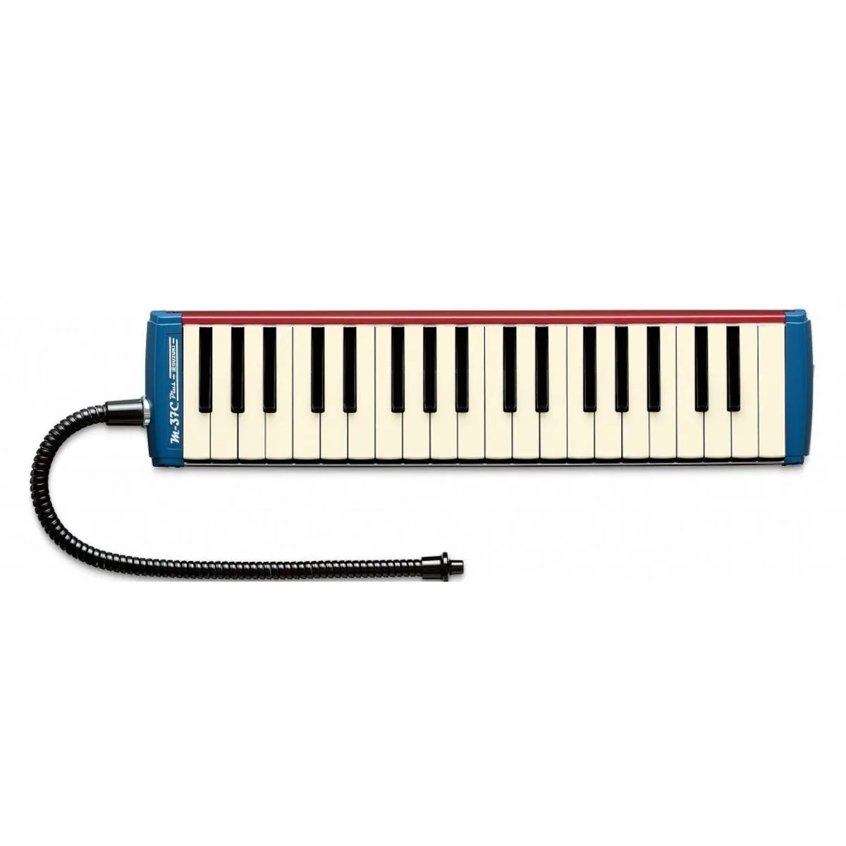 Suzuki M-37C Plus Special Edition melodica 37 toetsen rood-blauw