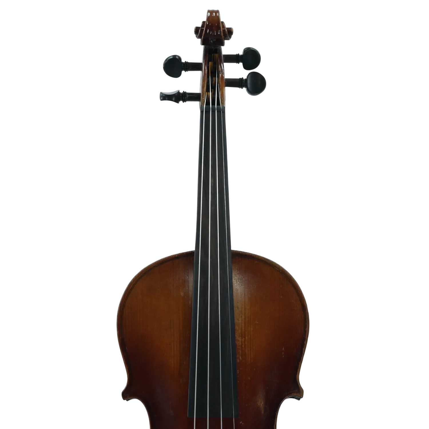Maestro Duits viool 4/4 getekende vlamming pre-owned