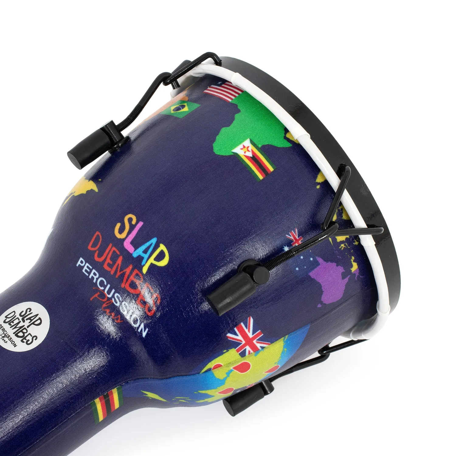Percussion Plus World Slap djembe mechanisch gestemd 10 inch
