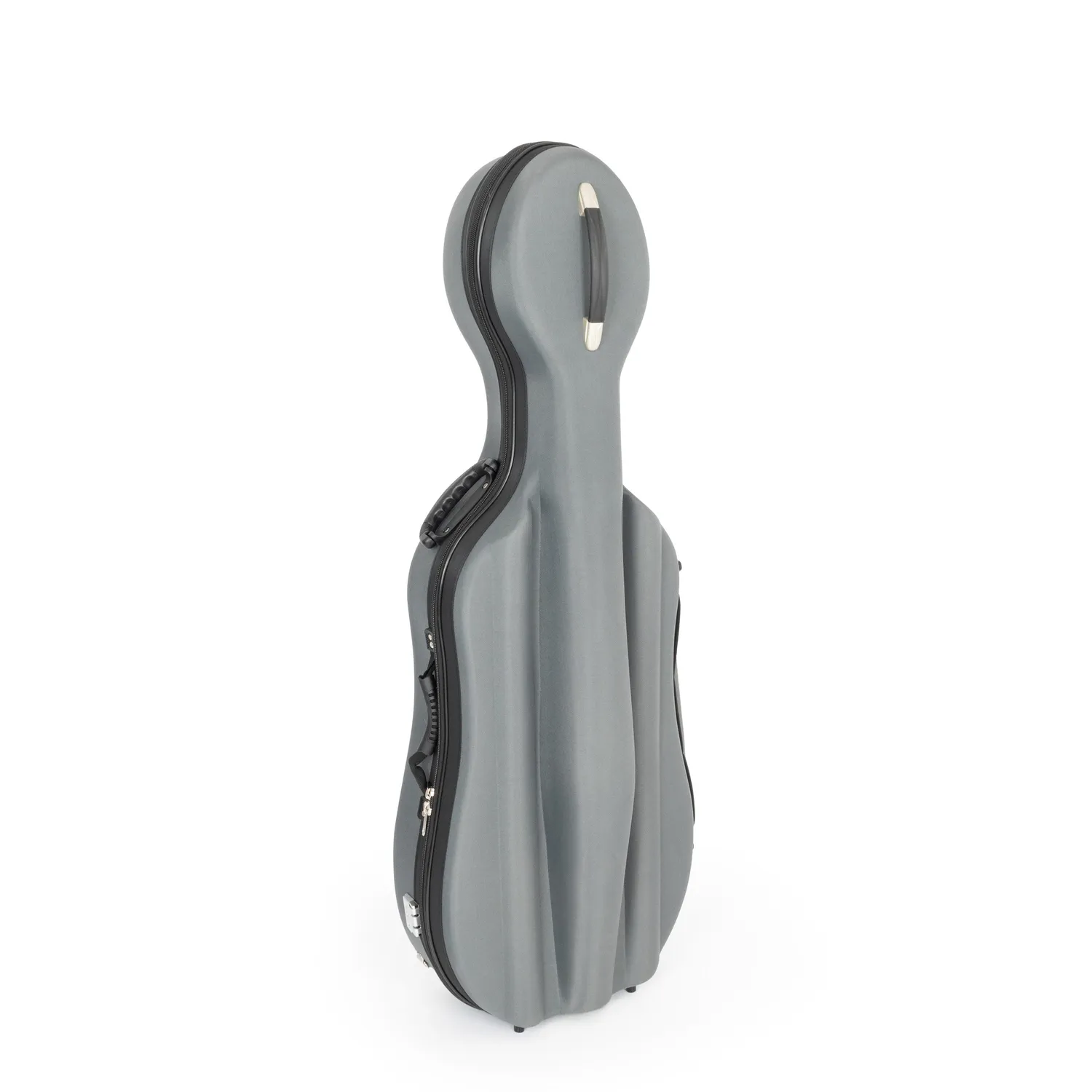 Sonix 45VC cellokoffer 4/4 grijs EVA met wielen