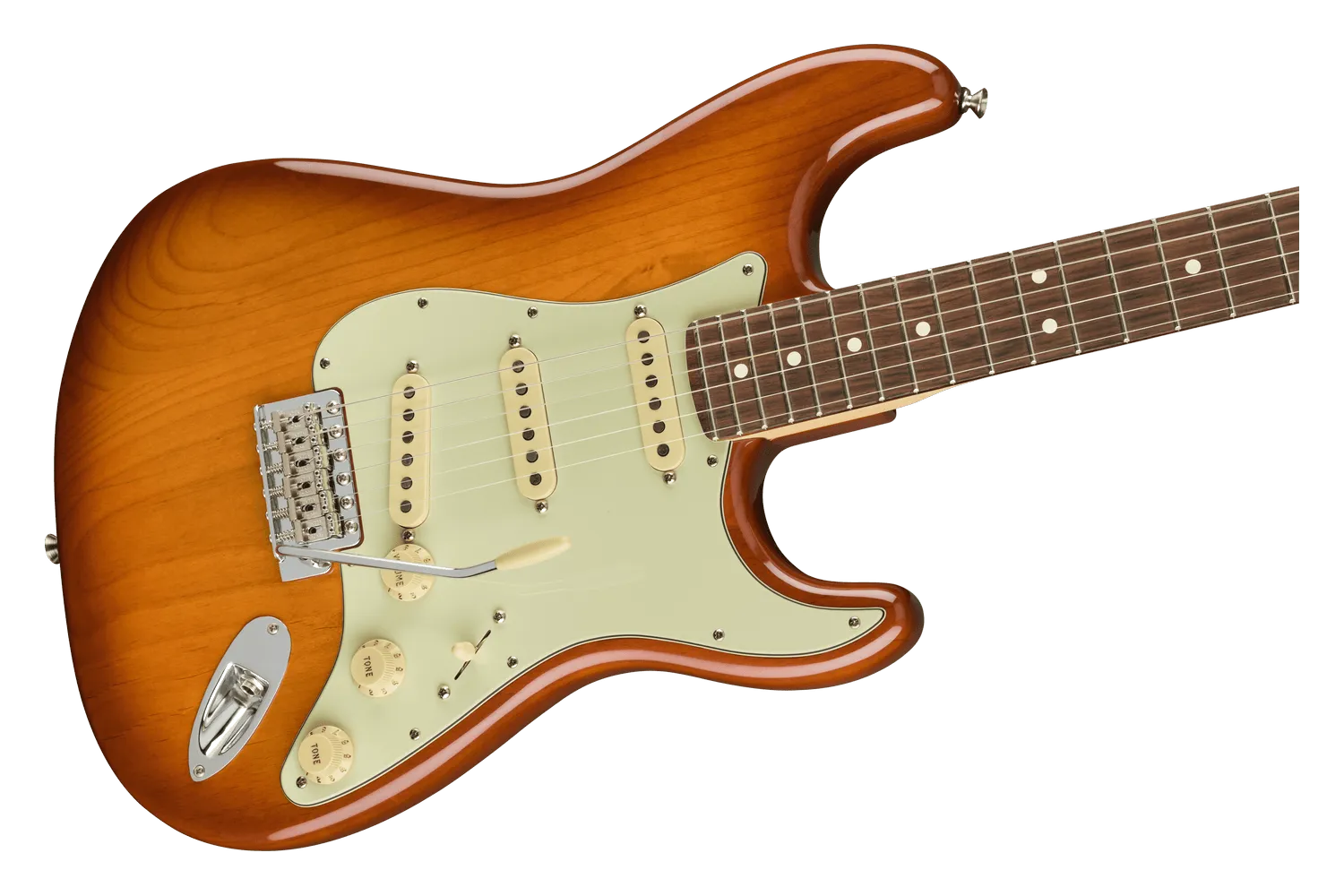 Fender American Performer Stratocaster Honey Burst elzen