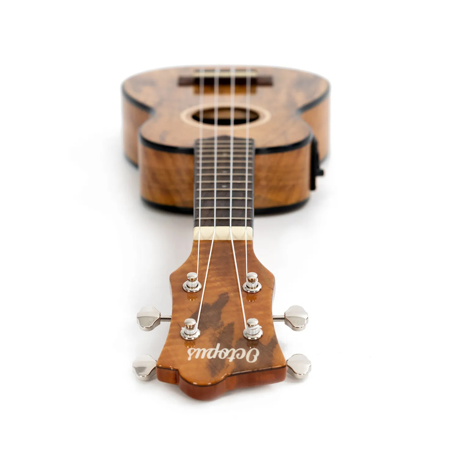 Octopus Solid Top sopraan ukelele elektro-akoestisch mango