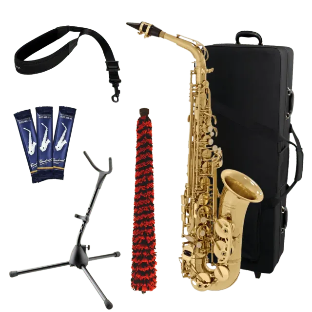 MAI Starter Altsaxofoon starterset compleet met koffer