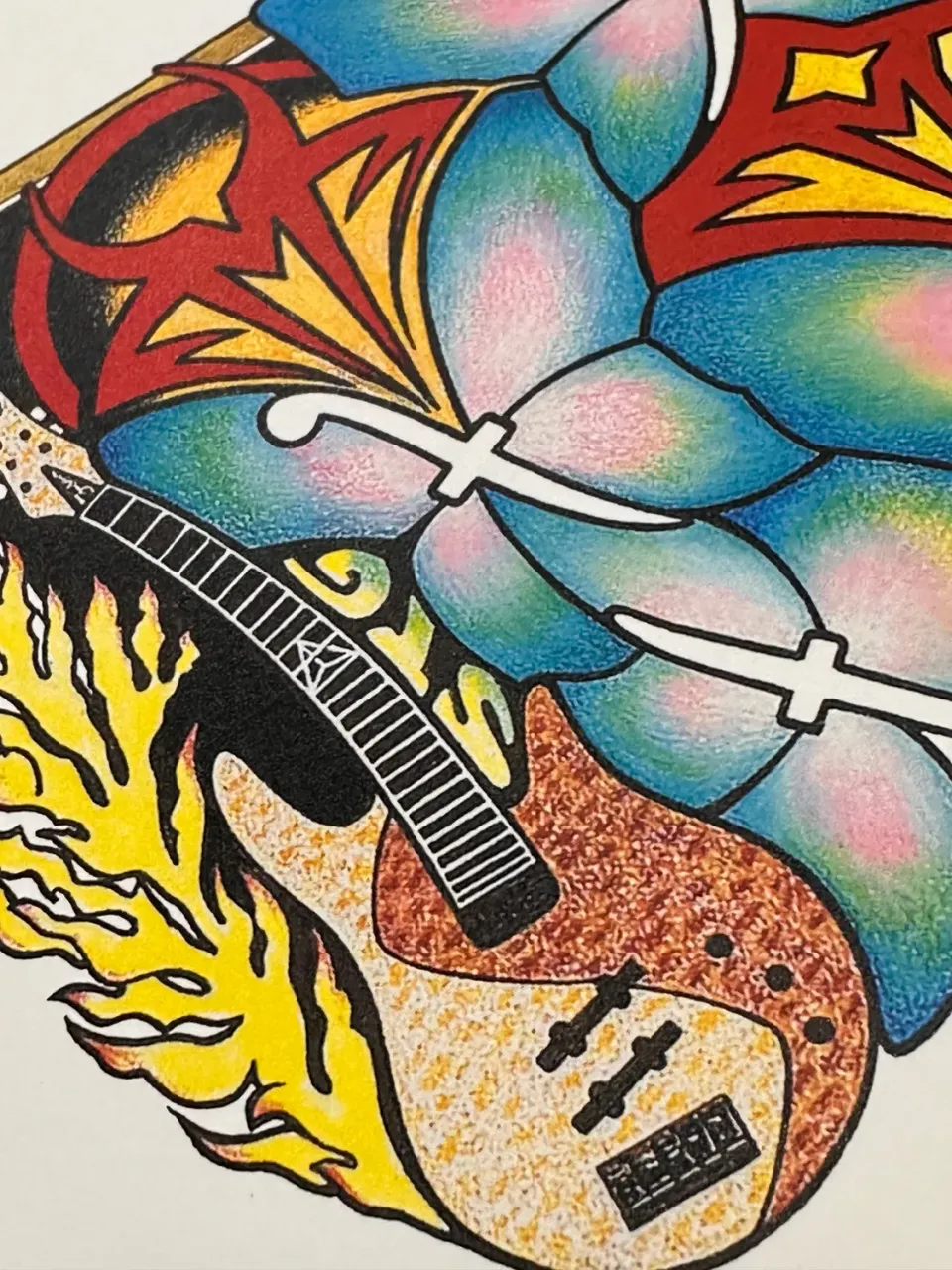 Fodera MetaMarFosis artprint 69x36 cm gesigneerd