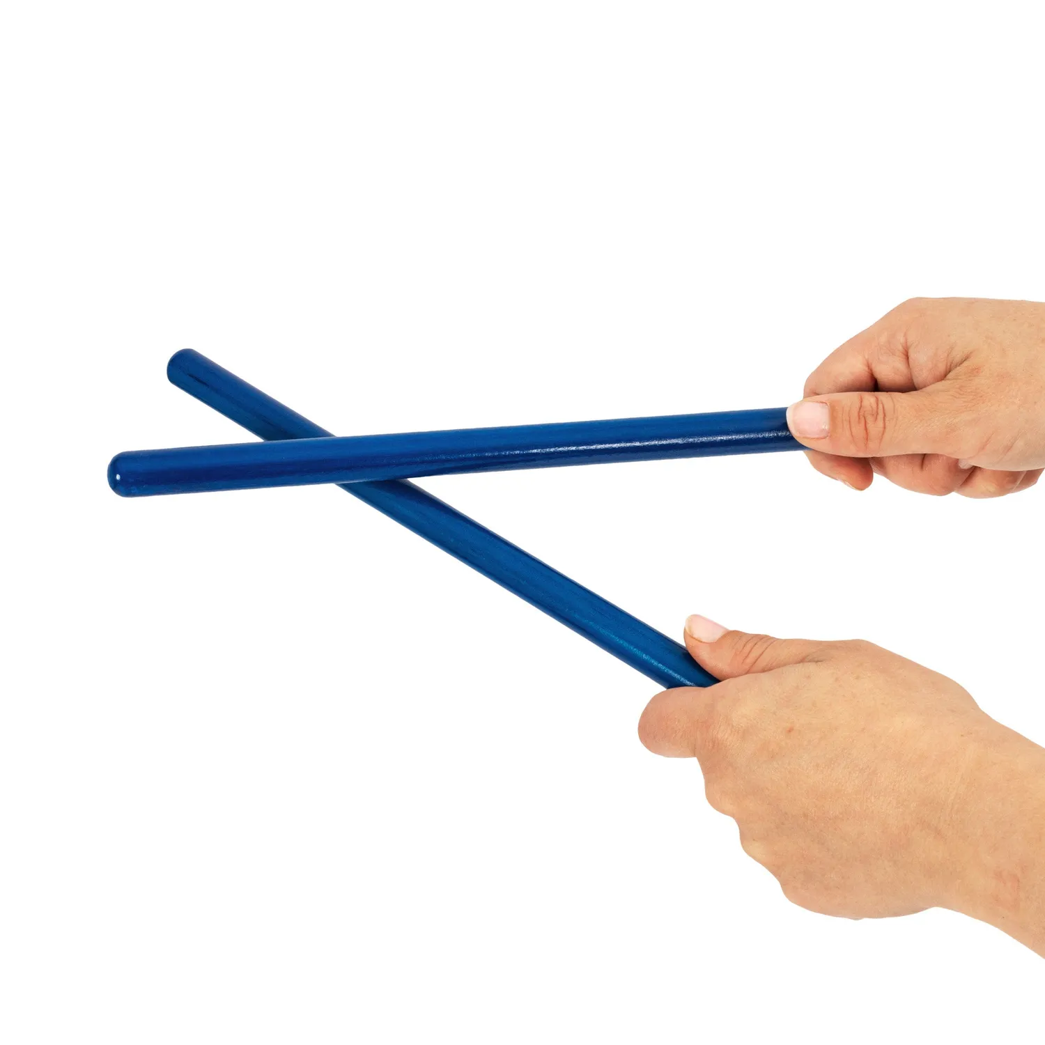 Percussion Plus ritmestokjes rood hout 12 paar