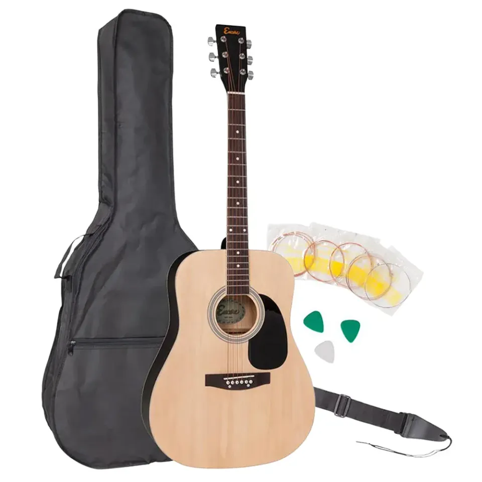 Encore dreadnought akoestische gitaar set full size beginners