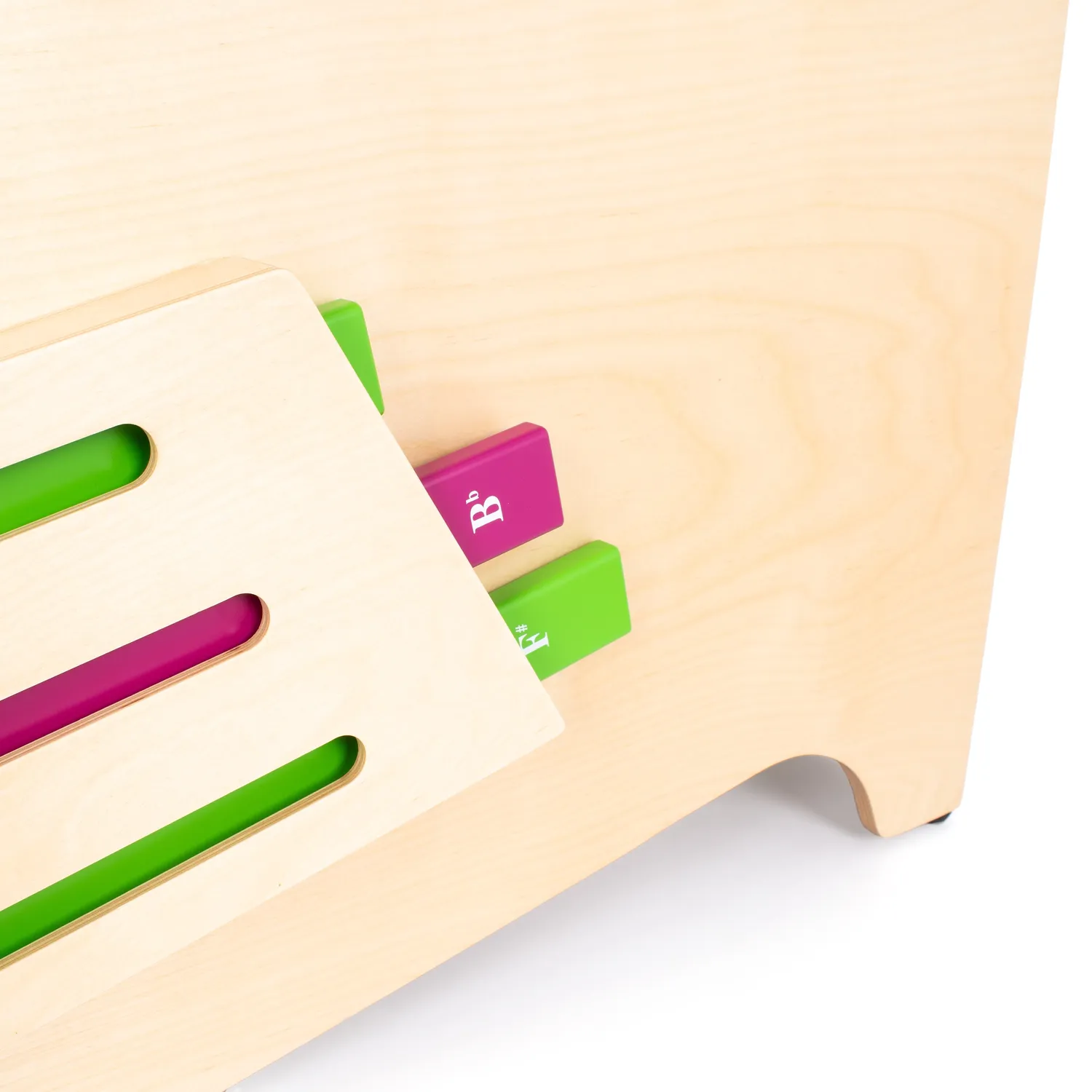 Percussion Plus Harmony bas xylofoon kleurnoten palissander
