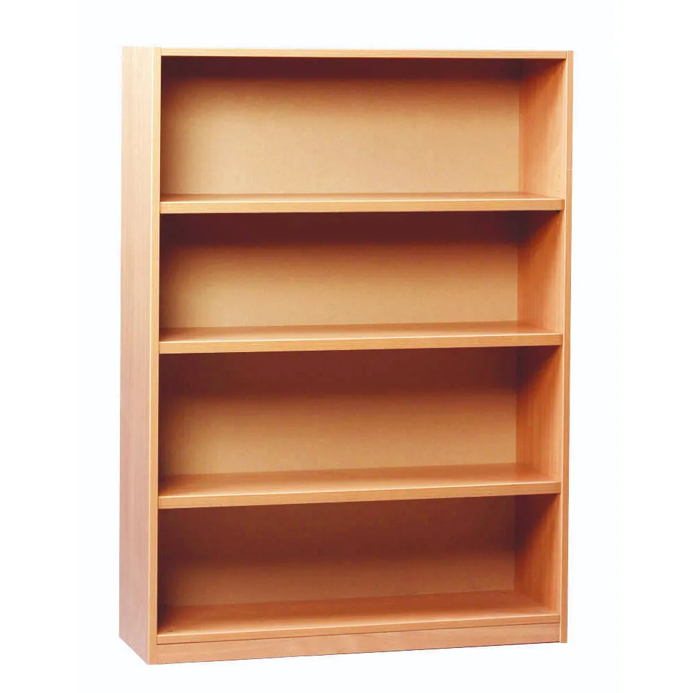 Monarch MEQ1250 boekenkast open beuken met 3 planken