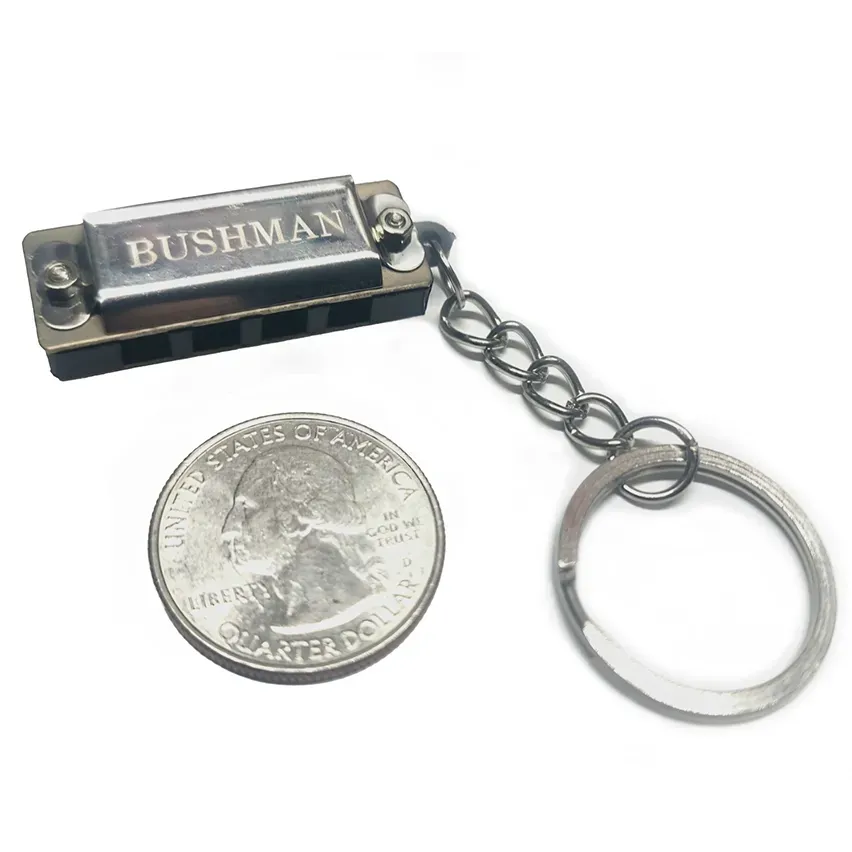 Bushman Baby Bushman mini mondharmonica 4-gaats hanger