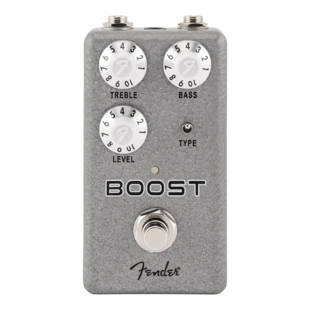 Fender Hammertone Boost effectpedaal gitaar transparant