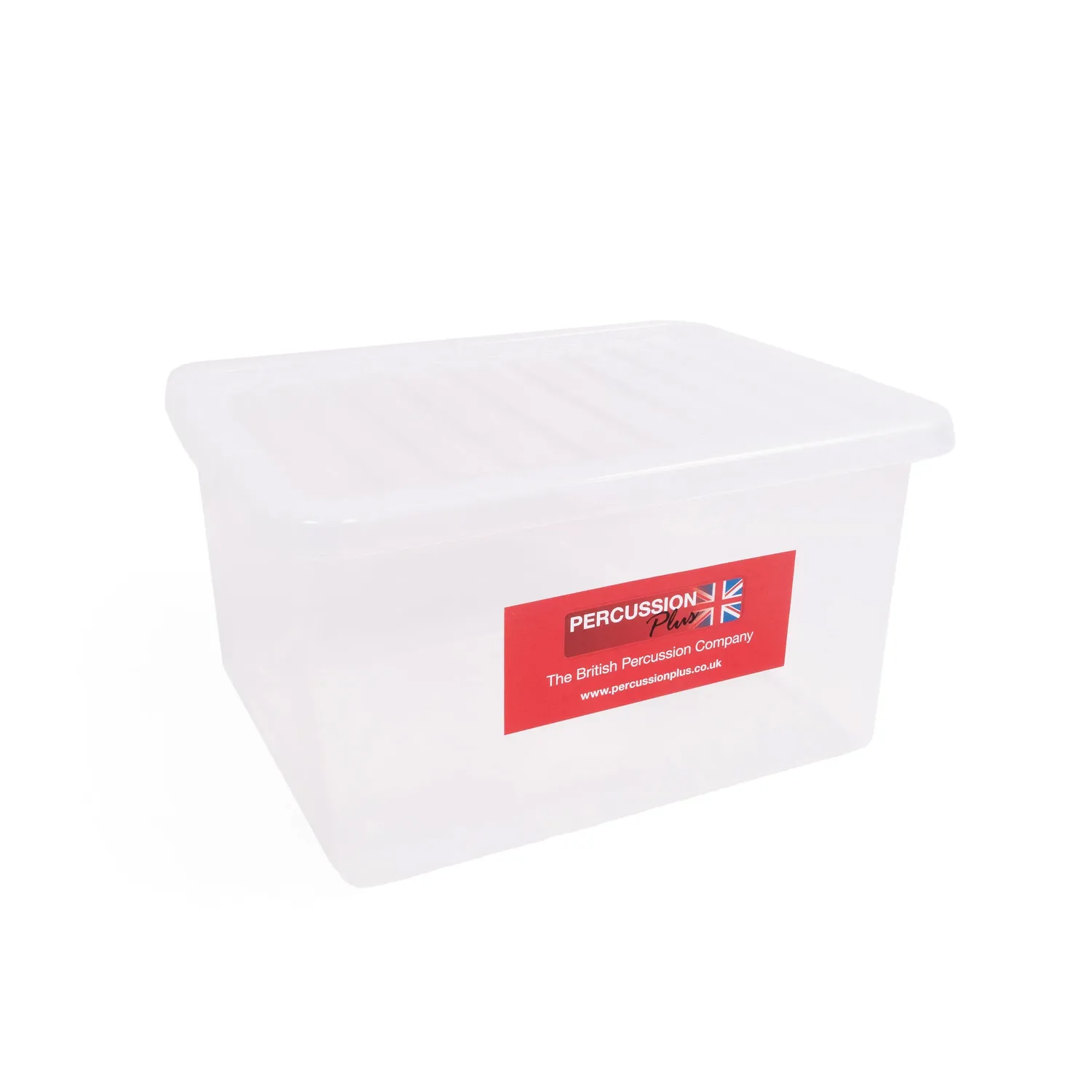 Percussion Plus 31L opbergbox transparant 10 stuks