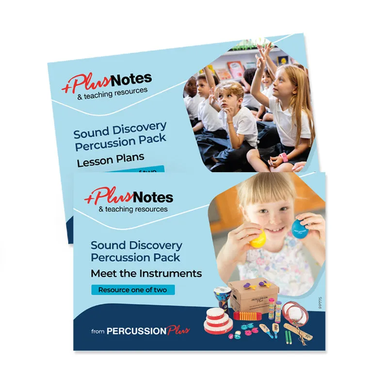 Percussion Plus PlusNotes Sound Discovery percussieset