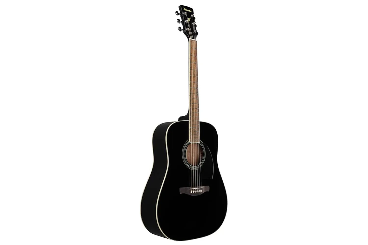 Ibanez PF15-BK akoestische gitaar zwart dreadnought