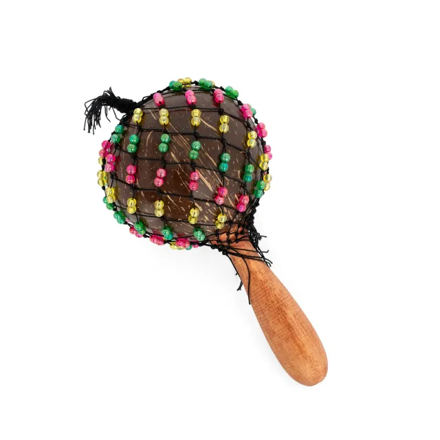 Percussion Plus Honestly Made cabasa kokos steel