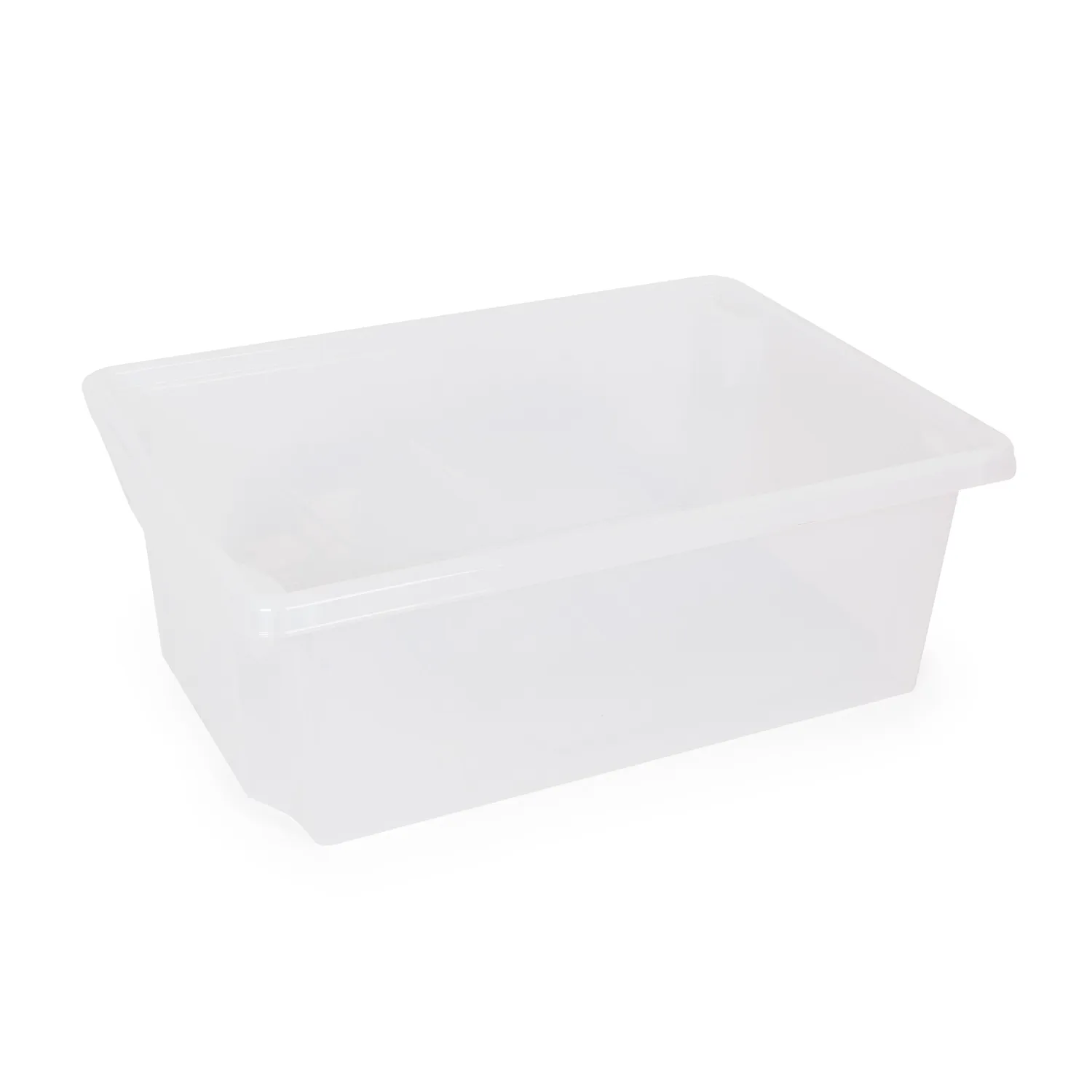 Monarch 20L opbergbox met deksel transparant 5 stuks extra sterk