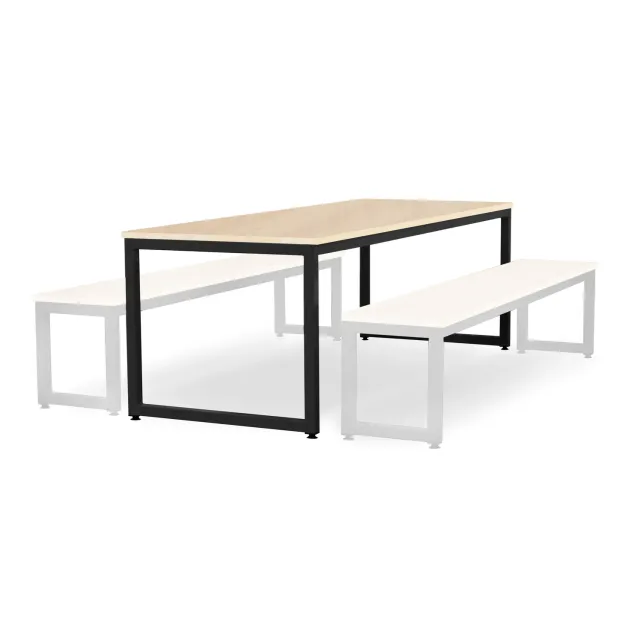 Monarch eettafel esdoorn blad kantine school