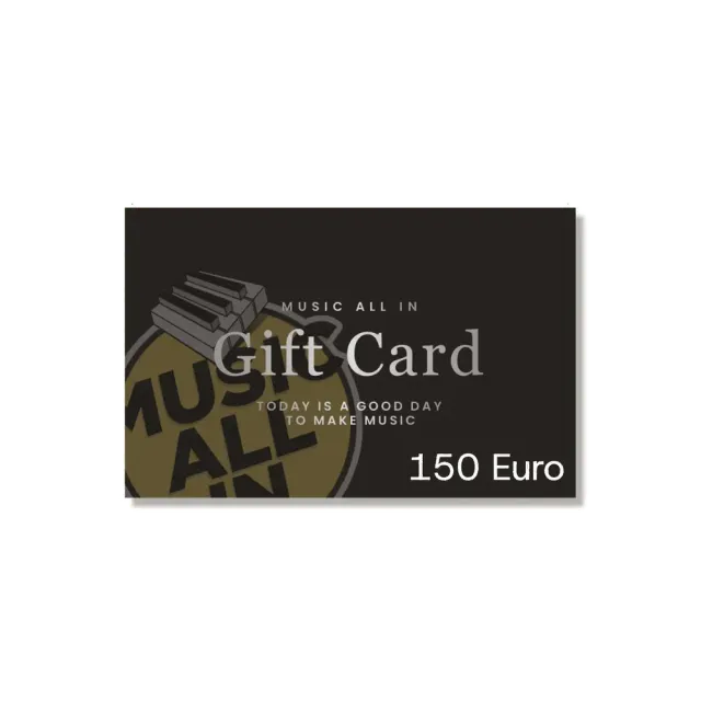 Music All In Cadeaubon 150 euro cadeaukaart fysieke bon