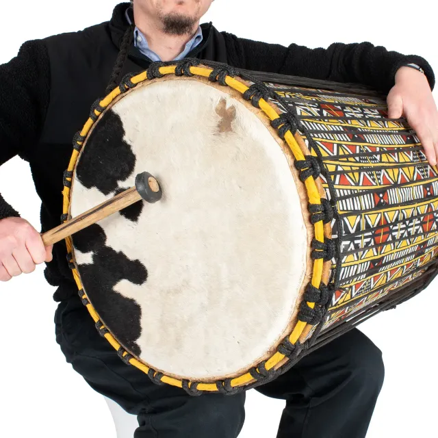 Percussion Plus Honestly Made dundunba 15 inch Ghana