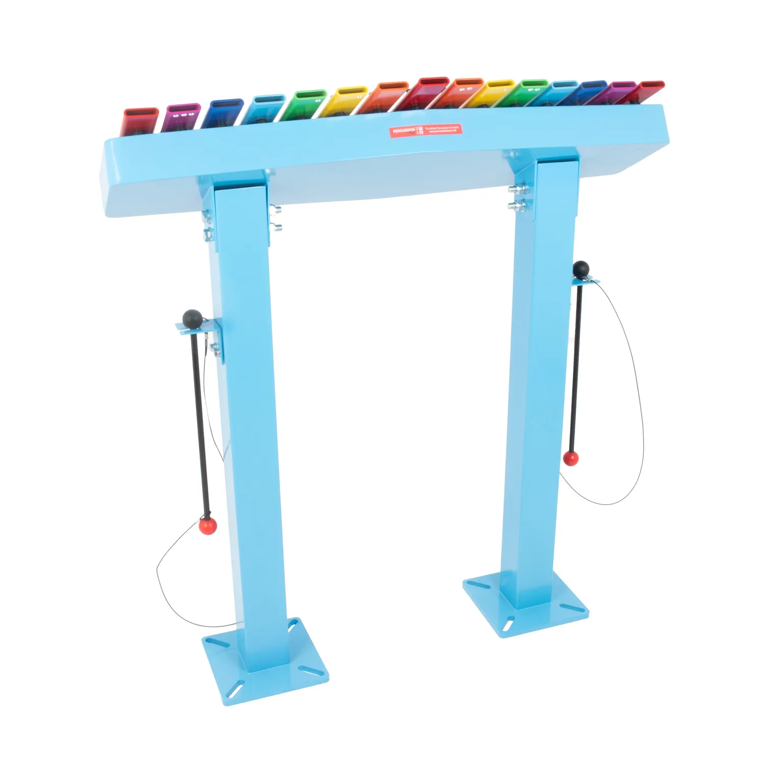 Percussion Plus 15-note duo rainbow xylofoon buiten 15 tonen