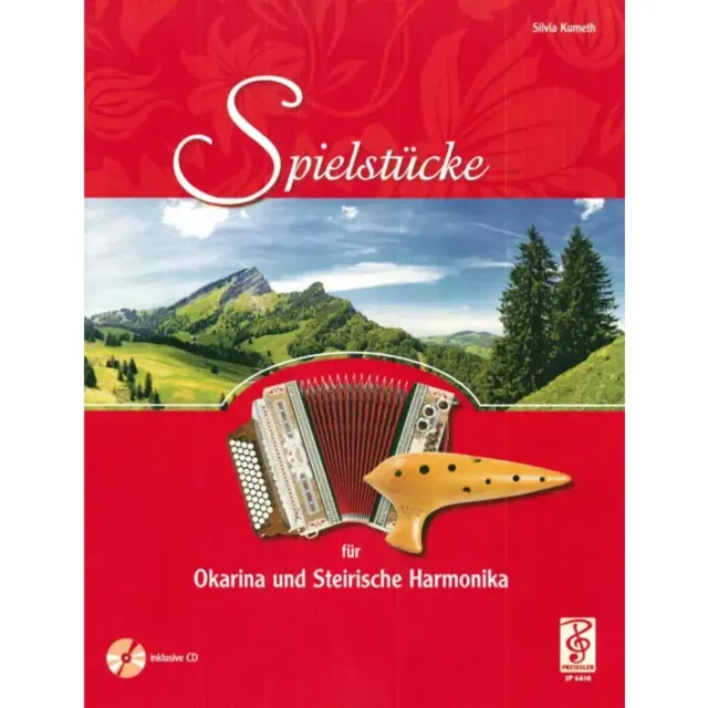 Plaschke Okarina notenboek volksmuziek met cd