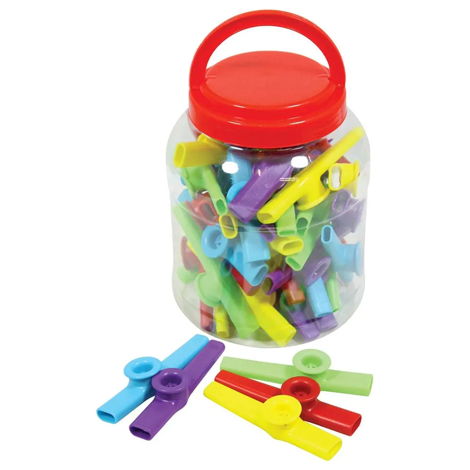 Chamberlain Percussion Plus kazoo 30 stuks kunststof gekleurd
