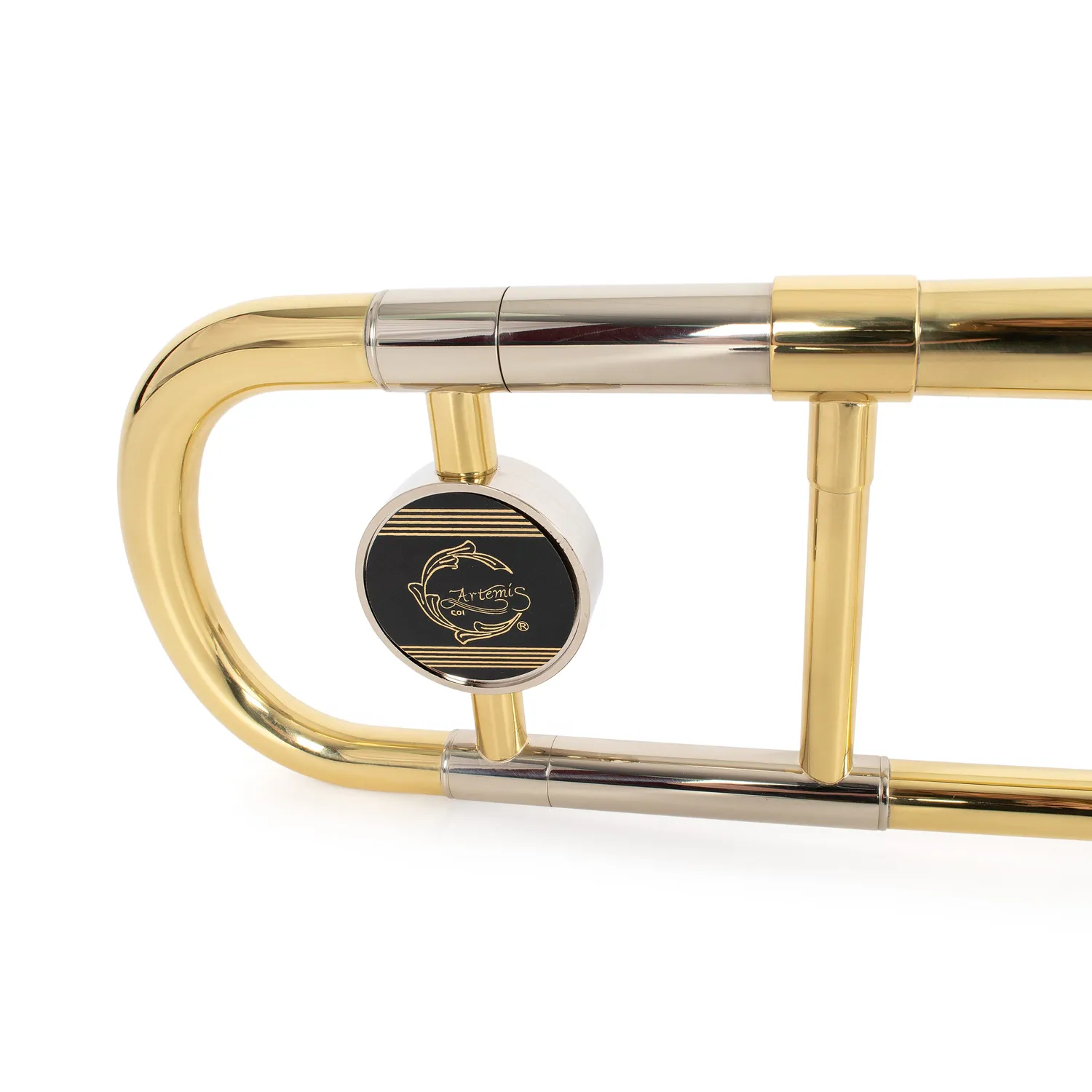 Artemis Student Bb trombone set geel koper 8 inch