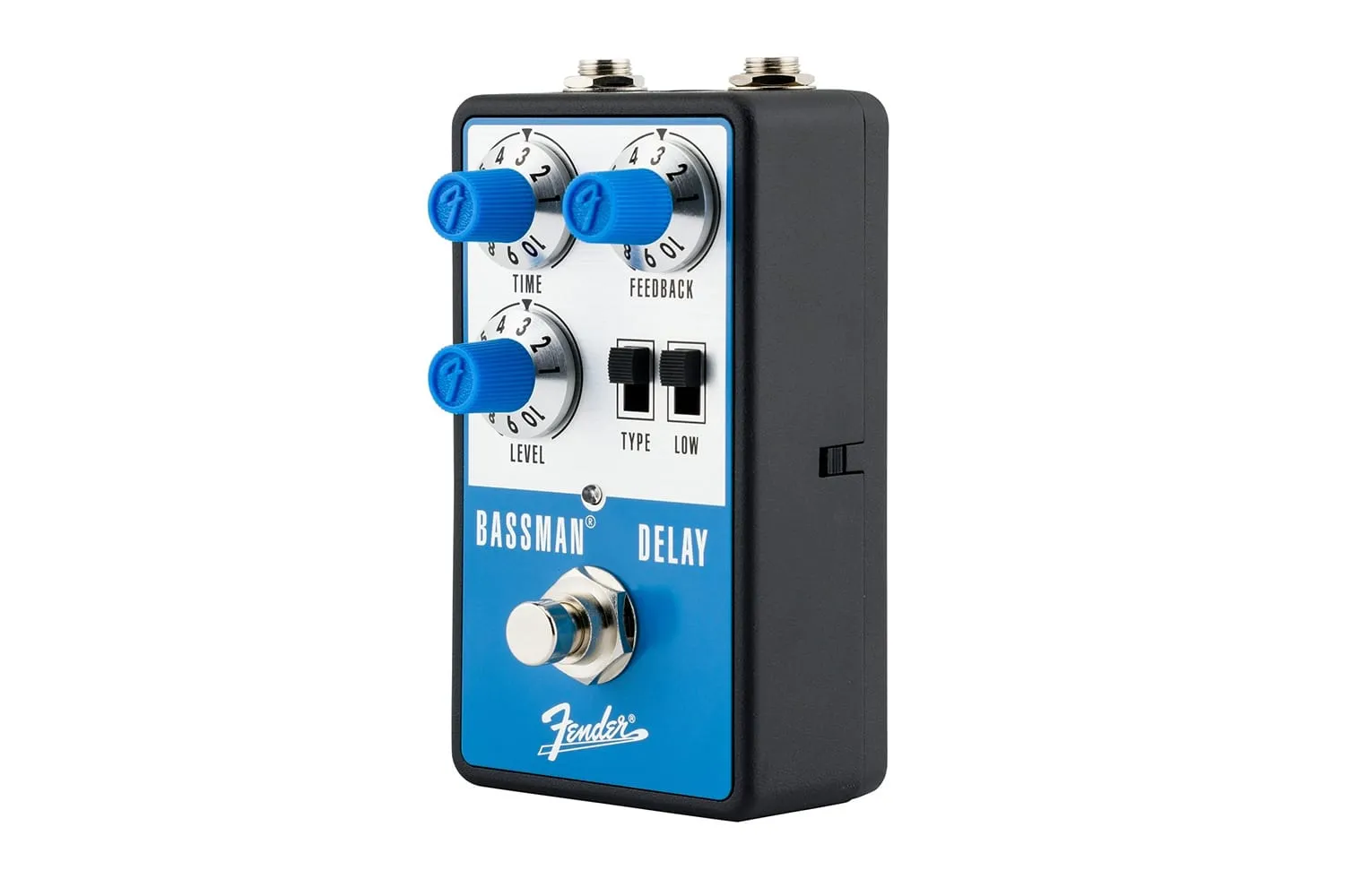 Fender Bassman Delay effectpedaal zwart analoog