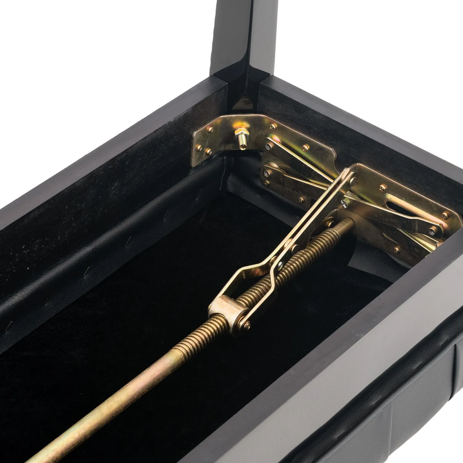 Musisca Wide Top Concert pianokruk zwart 70 cm verstelbaar