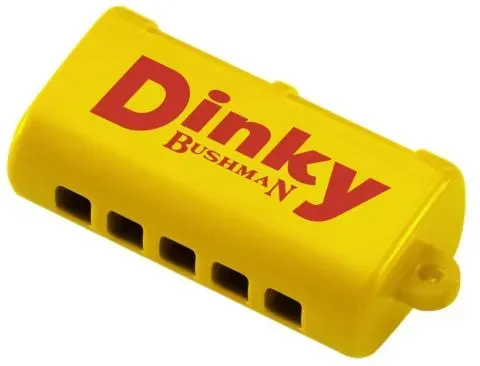 Bushman Dinky mini mondharmonica sleutelhanger