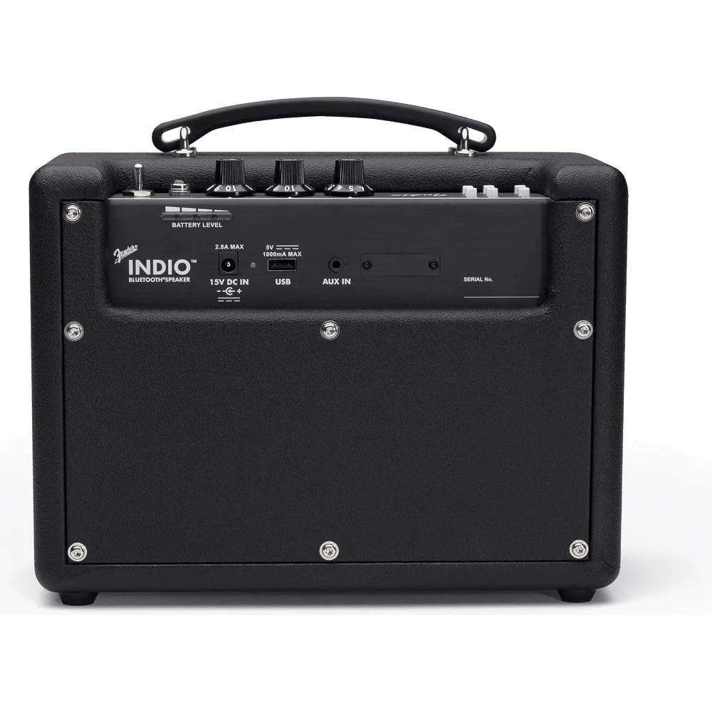 Fender Audio INDIO 2 bluetooth speaker Black draadloos