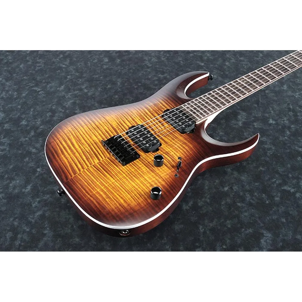 Ibanez RGA42FM elektrische gitaar Dragon Eye Burst Flat