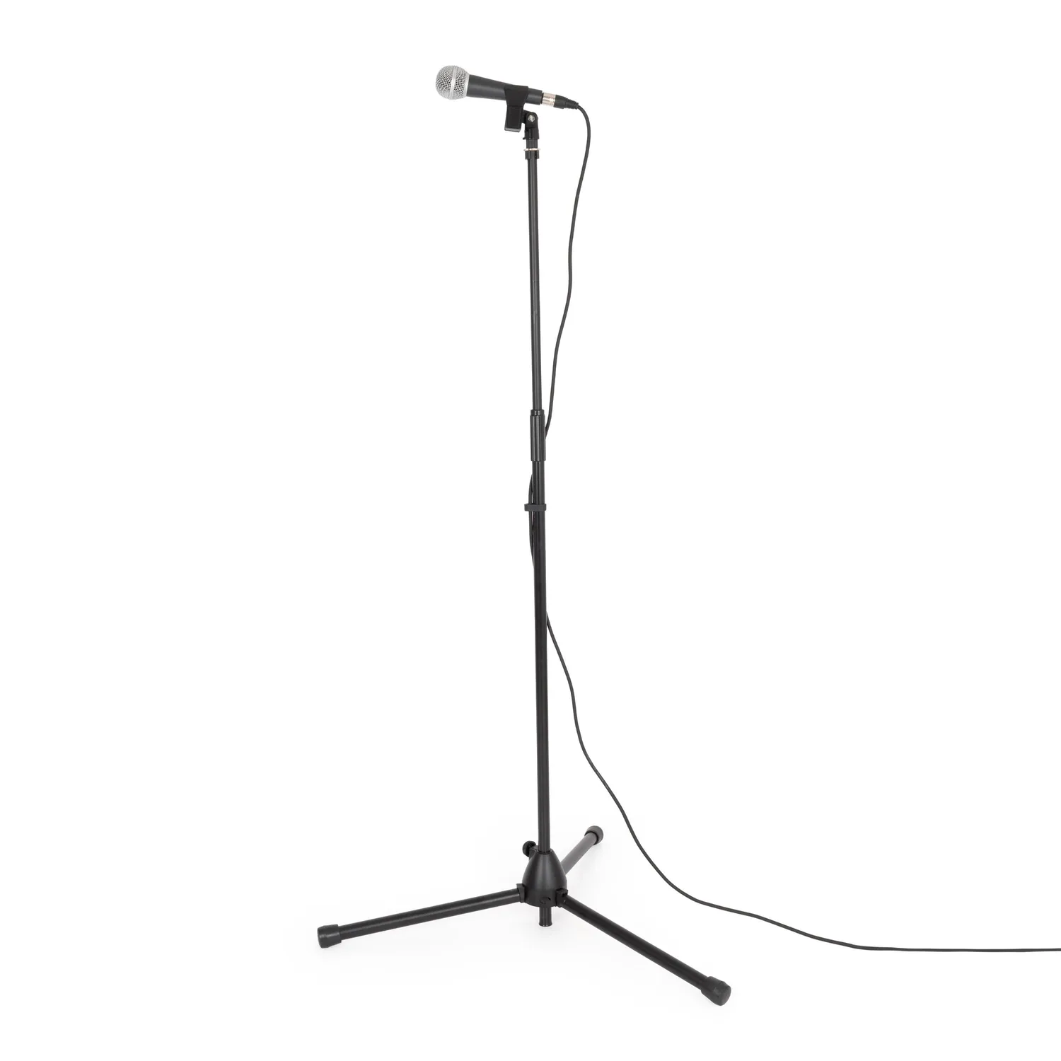 Apextone rechte microfoonstandaard 95-165 cm