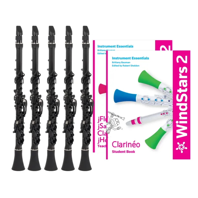 Nuvo WindStars Clarineo klarinet klassenset 10 stuks C