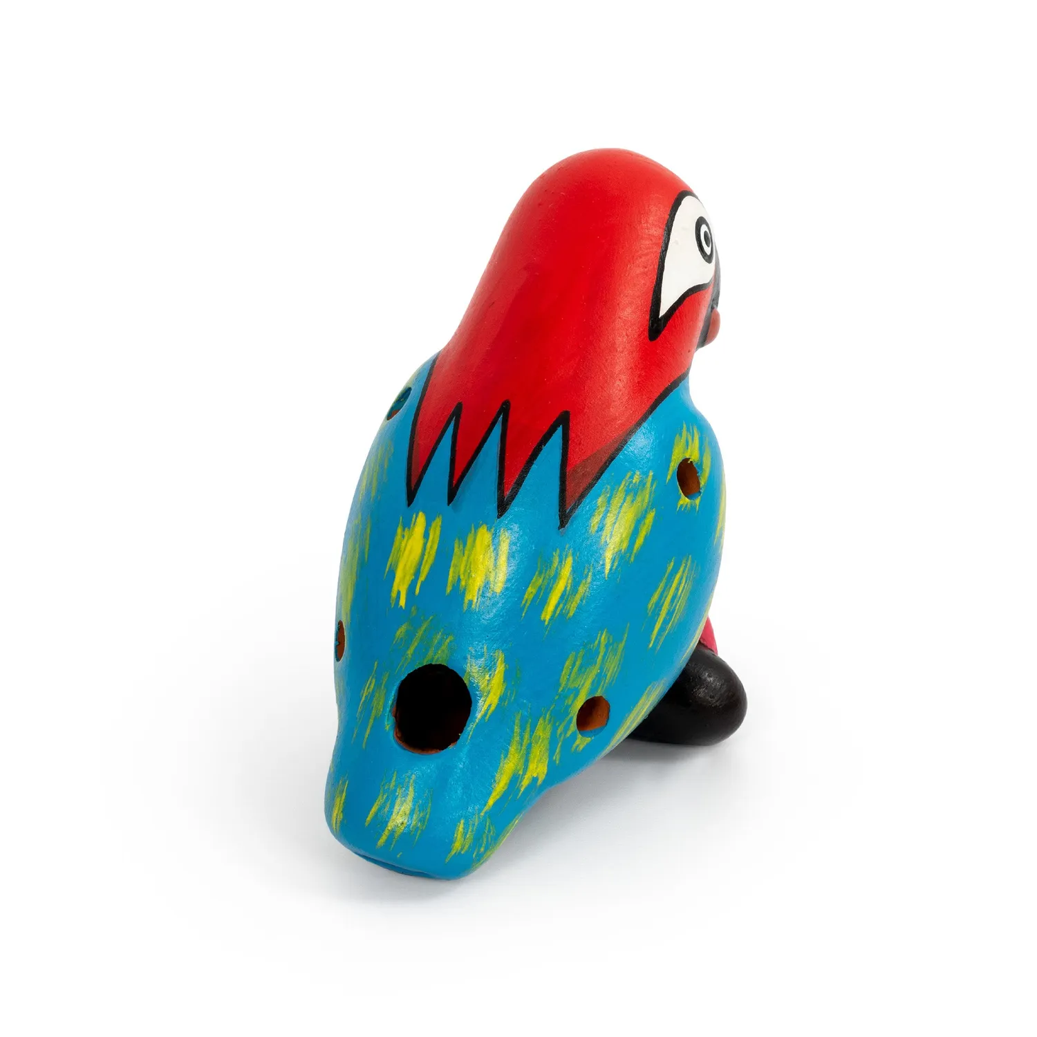 Percussion Plus Honestly Made vogel ocarina klei 4-gaats