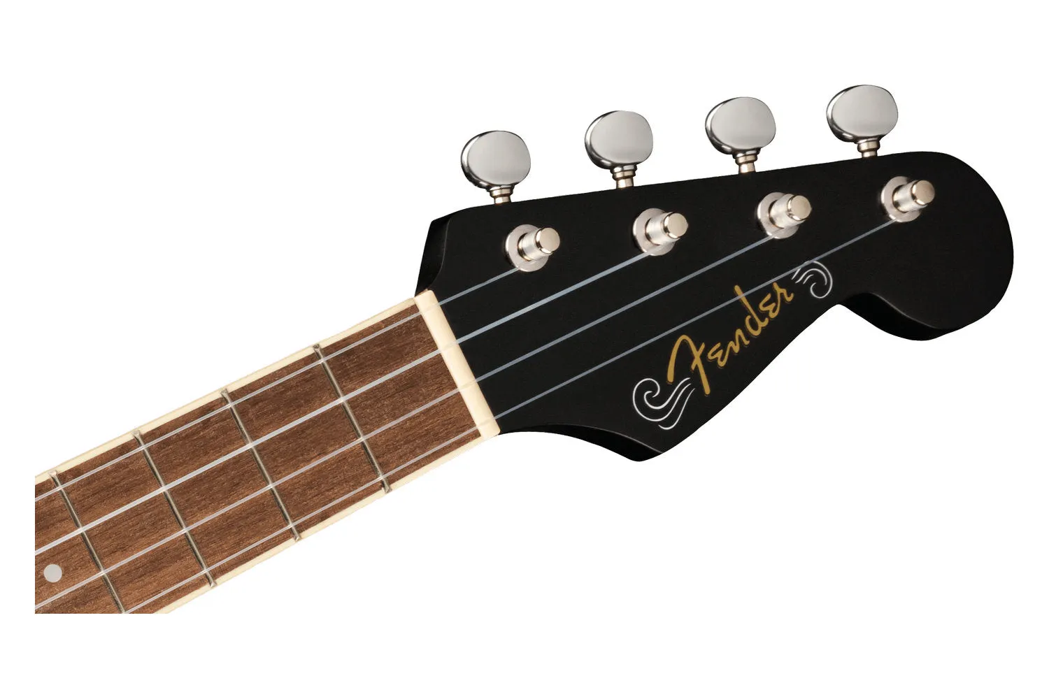 Fender Avalon Tenor ukelele Black warme klank