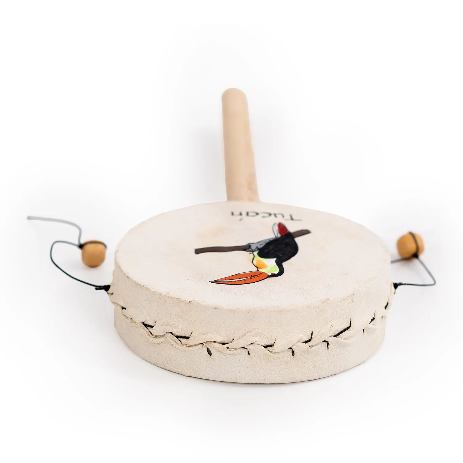 Percussion Plus Honestly Made apentrommel beschilderd hout