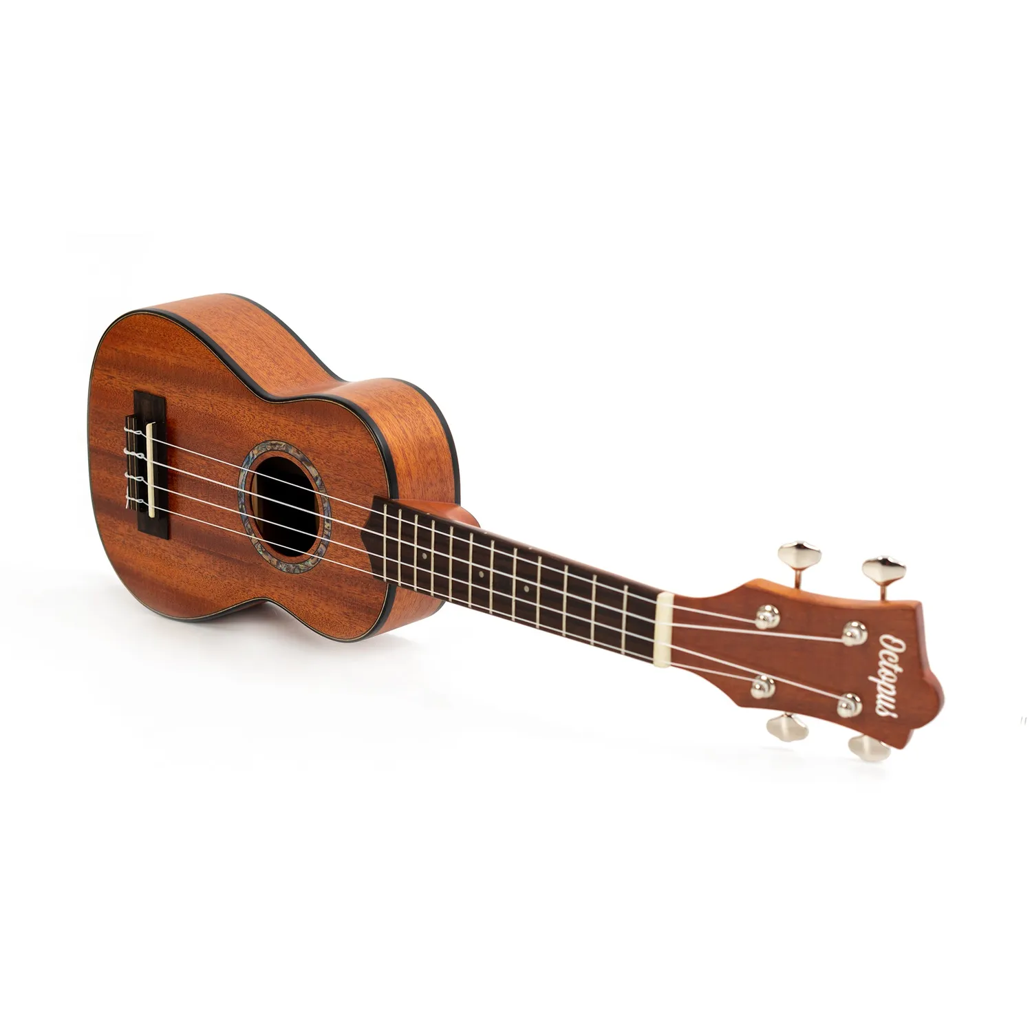 Octopus All Solid sopraan ukelele mahonie