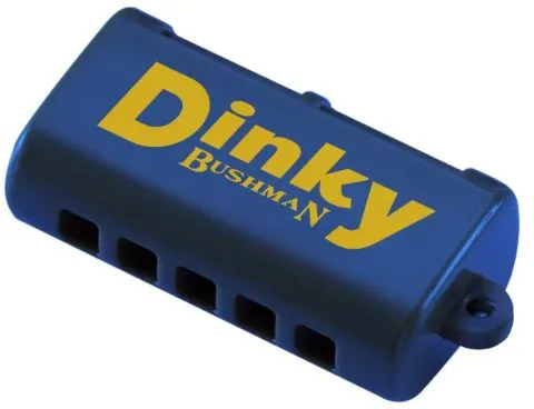 Bushman Dinky mini mondharmonica sleutelhanger