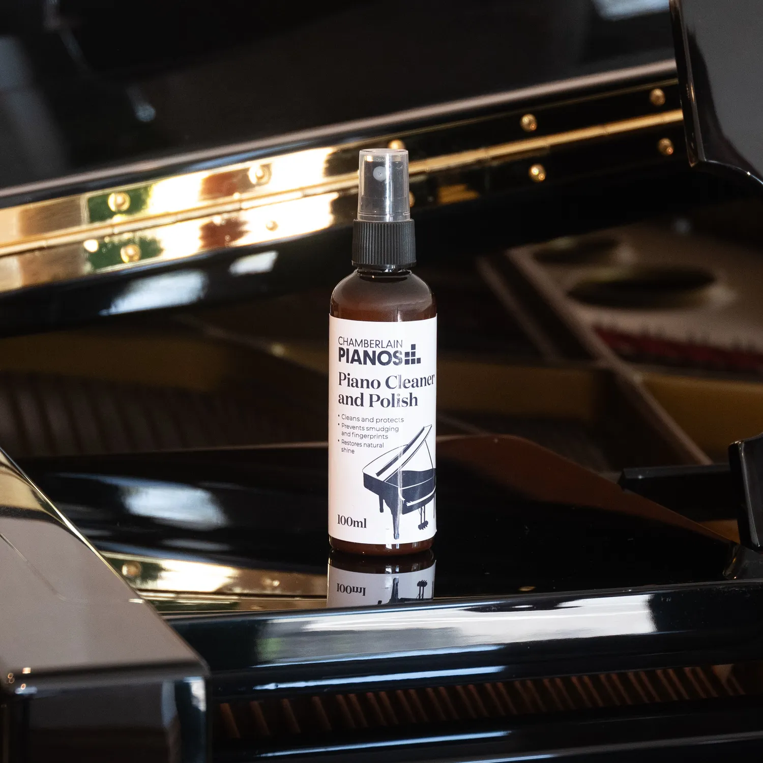 Chamberlain Music pianoreiniger spray 100 ml hoogglans