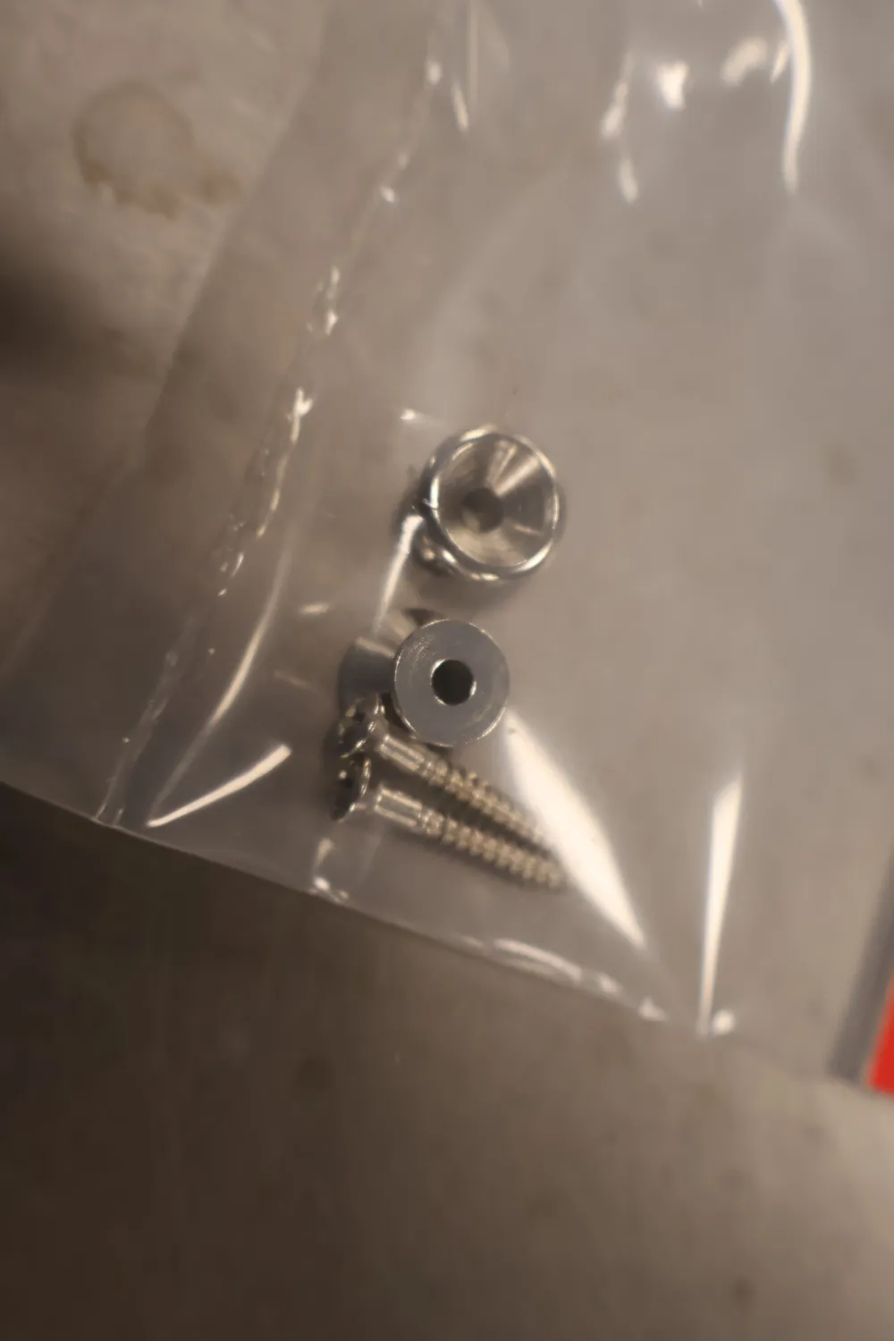Fender Pure Vintage strap buttons nikkel 2 stuks